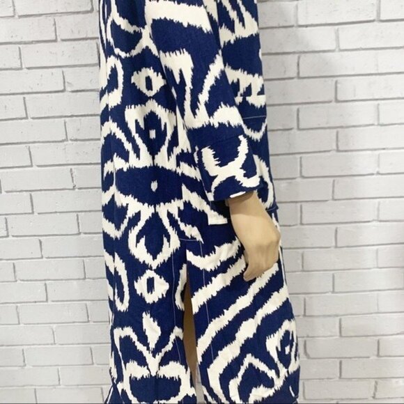 Anthropologie Women’s Blue Motif Robbie Duster‎ Jacket - Picture 12 of 15